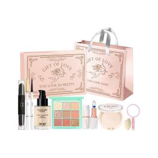 BOB Beginner Makeup Set Box Cosmetics Full Set Enhancing Radiance Matte Oil Control Concealing Travel