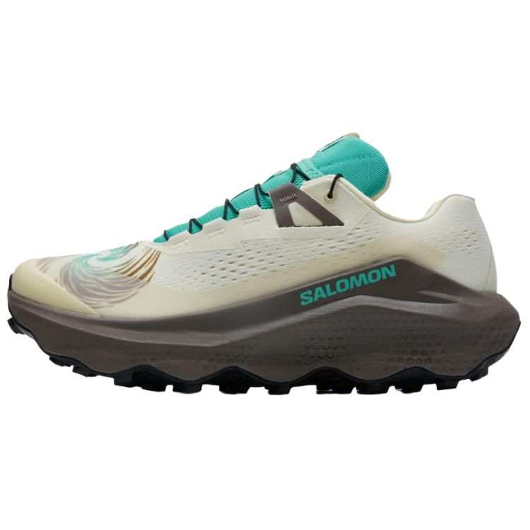 SALOMON Ultra Glide 3 Trail Running Shoes Men's Beige Brown