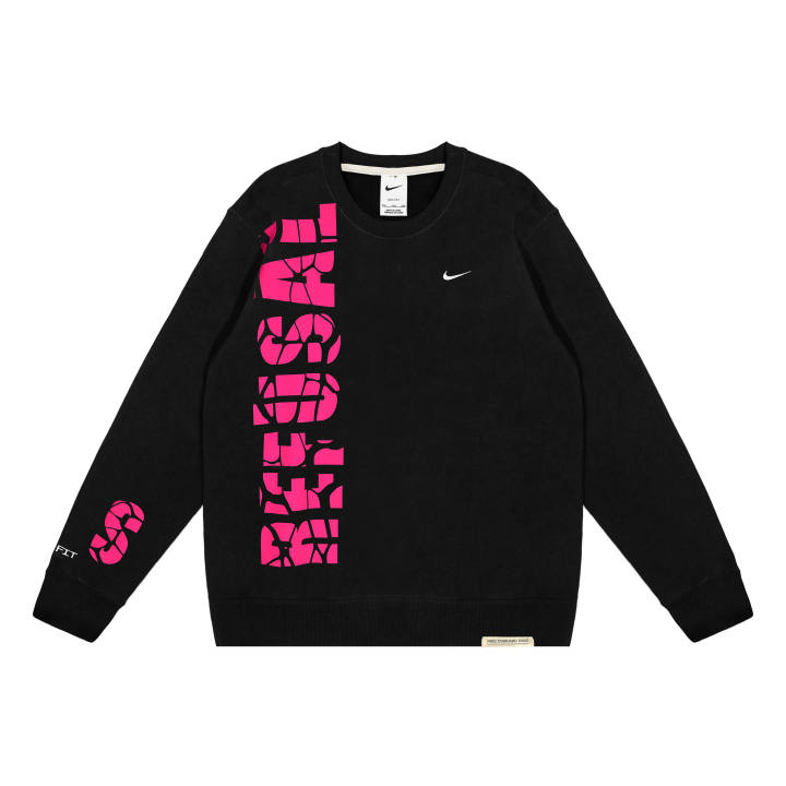 Nike Nike Sweatshirts Unisex Black Crew Neck Moderate Regular