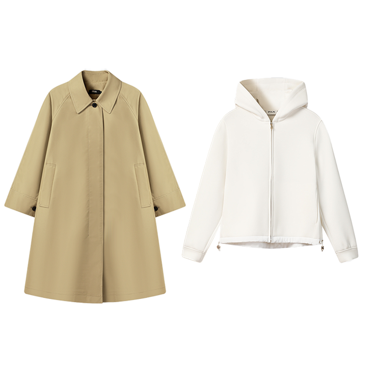 FILA Emerald Trench Coat Women's