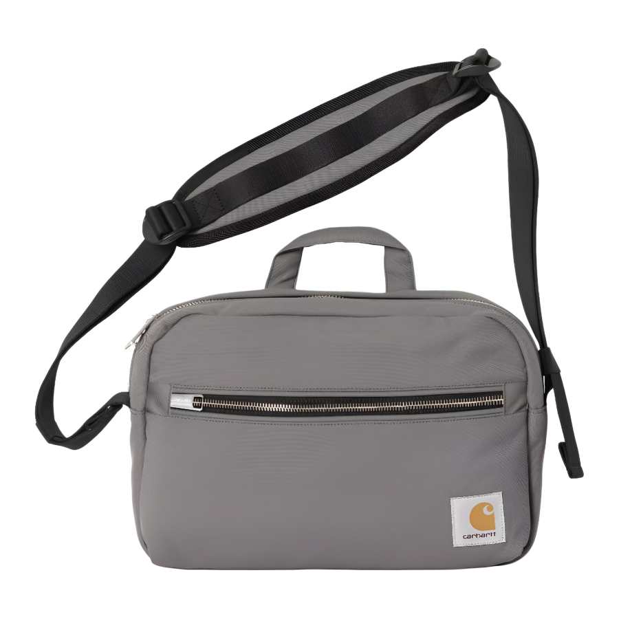 Carhartt WIP Nylon Shoulder Bag Unisex Gray