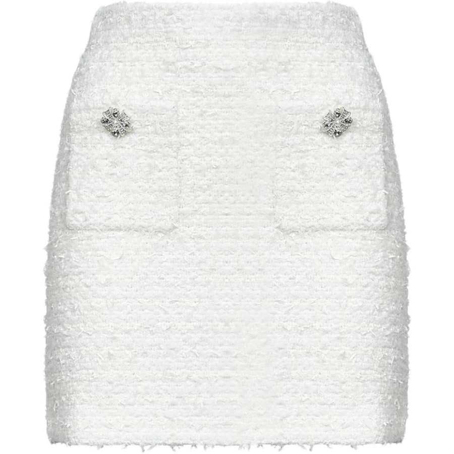 Self-portrait Textured Knit Mini Skirt