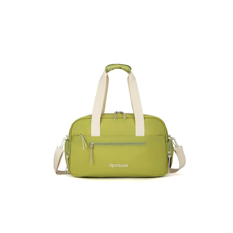 Reebok 23.6L Fabric Travel Bag Unisex Mustard Green