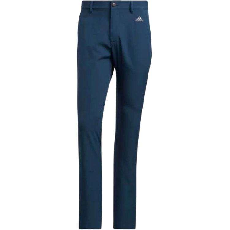Adidas Adidas Clothing Casual Pants Men's Blue Moderate Straight Fit Pants