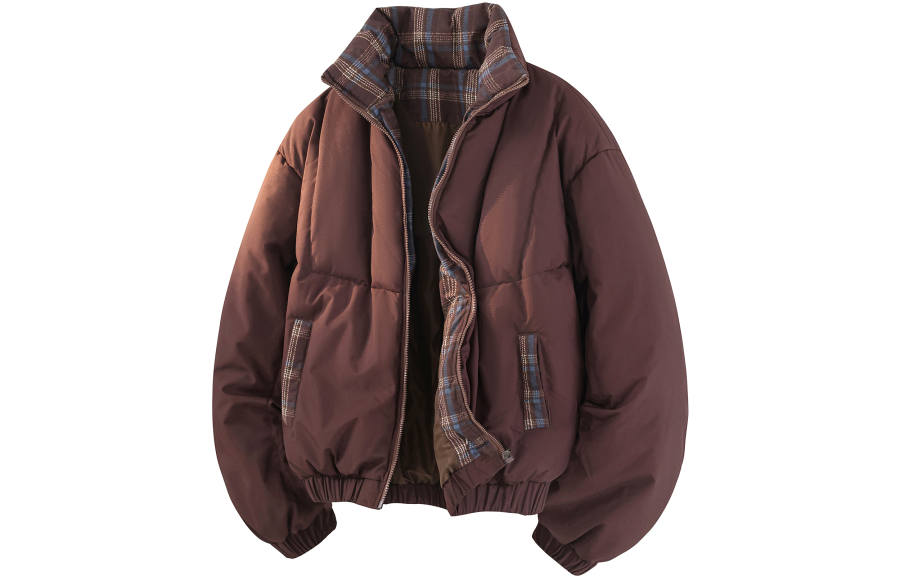 WARRIOR WARRIOR Puffer Jackets Unisex Stand Collar Moderate