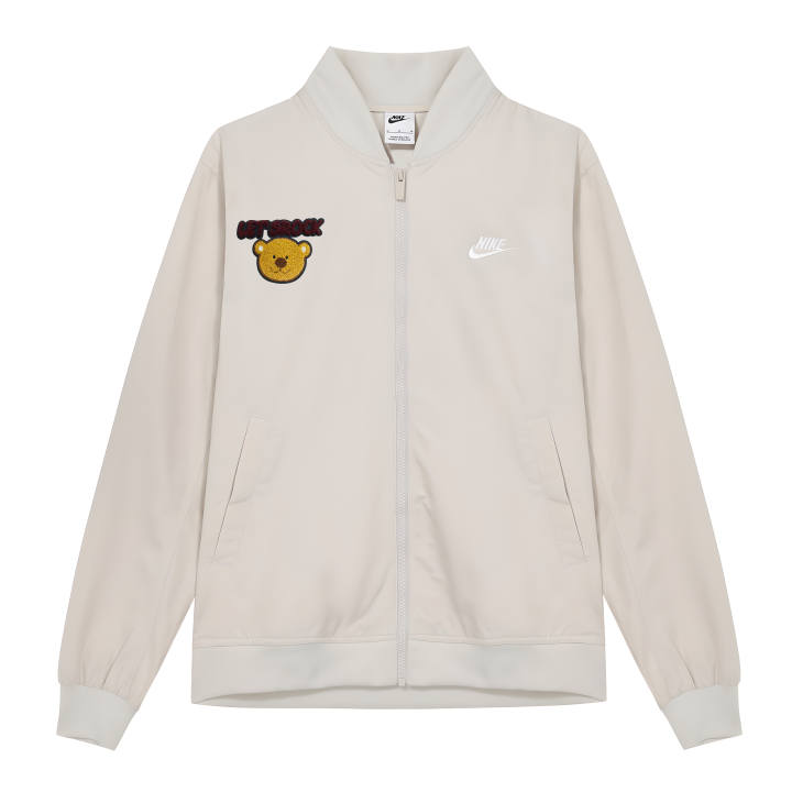 Nike Nike Jackets Unisex White Baseball Collar Moderate Pilot