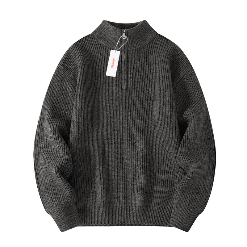 MINISO MINISO Knitwear Unisex Stand Collar Thickened Other