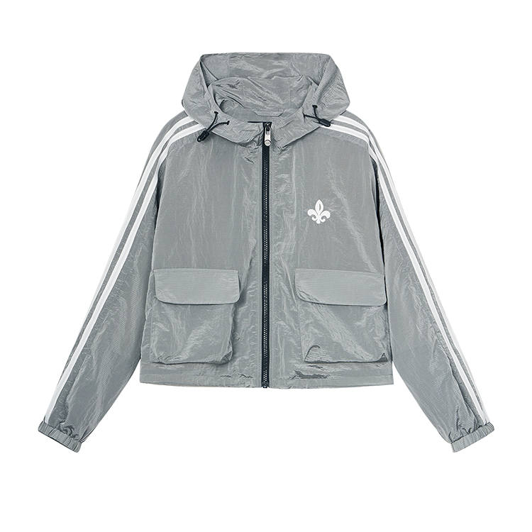 Palladium Cropped Coats Women's Hooded Moderate