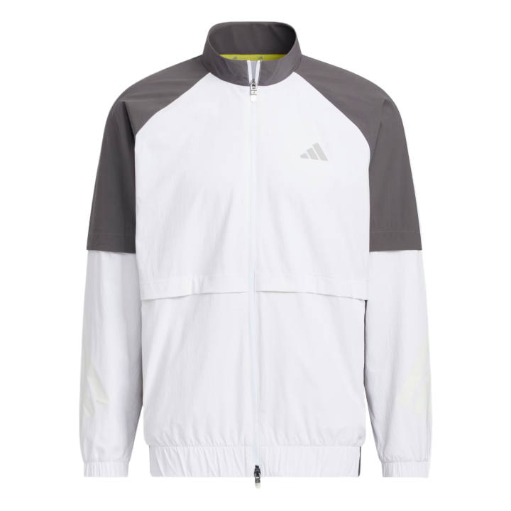 Adidas Adidas Golf Clothing Men's White Half Turtleneck Moderate