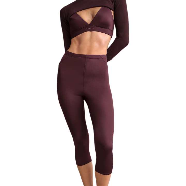 Nike NikeSKIMS Shine Women's High-Waisted 17" Leggings with Drawcord