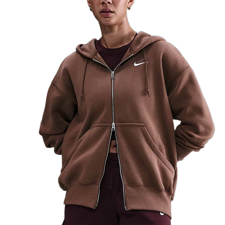 Nike Nike Sportswear Phoenix Fleece FW25 Fleece Clothing Women's Brown