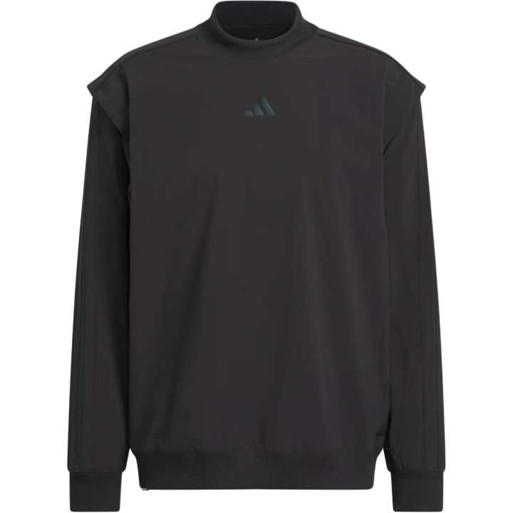 Adidas Adidas Sweatshirts Men's Black Half Turtleneck Moderate