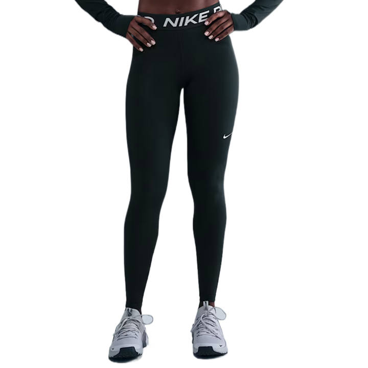 Nike Nike Pro Women's Mid-Rise Mesh-Paneled Leggings