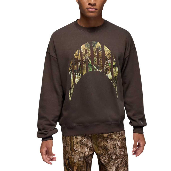 Jordan Jordan Brooklyn Men's French Terry Realtree Crew-Neck Sweatshirt