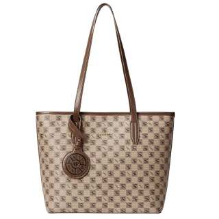 ST&SAT PVC Shoulder Bag Regular Women's Coffee