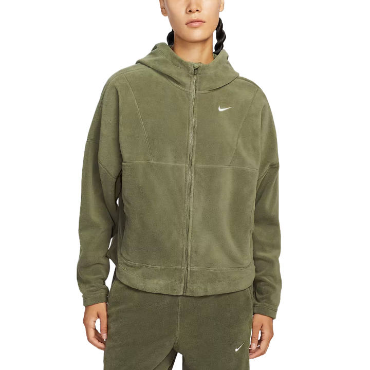 Nike Nike Therma FIT Jackets Women's Olive Green Hooded Moderate Other