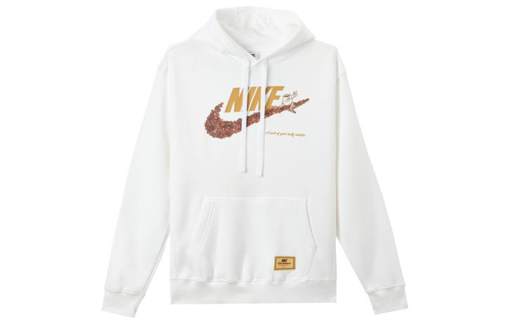 Nike Nike Sweatshirts Men's White Hooded Thickened Regular