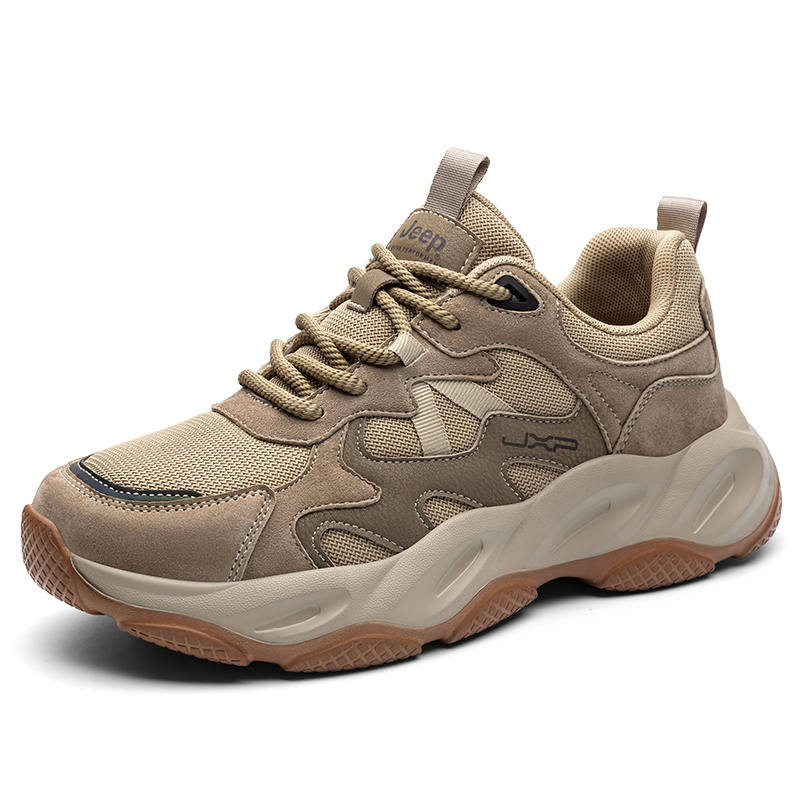 Jeep Cushioning Slip Resistant Abrasion Resistant Impact Resistant Rebound Low top Casual City Commuting Running Shoes