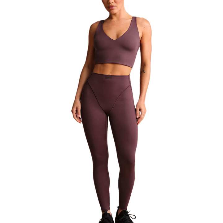 Nike NikeSKIMS Matte Women's V-Neck Long-Line Bra