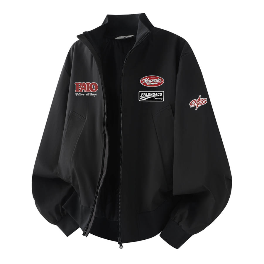 PAL ONGACO Jackets Unisex Stand Collar Moderate
