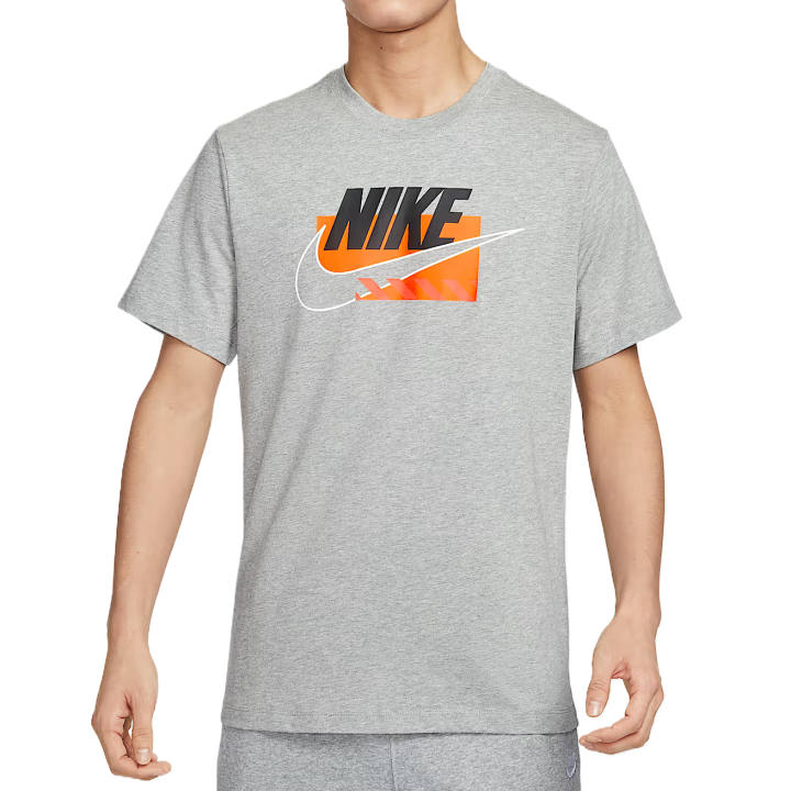 Nike Nike T Shirts Men's Dark Gray Crew Neck
