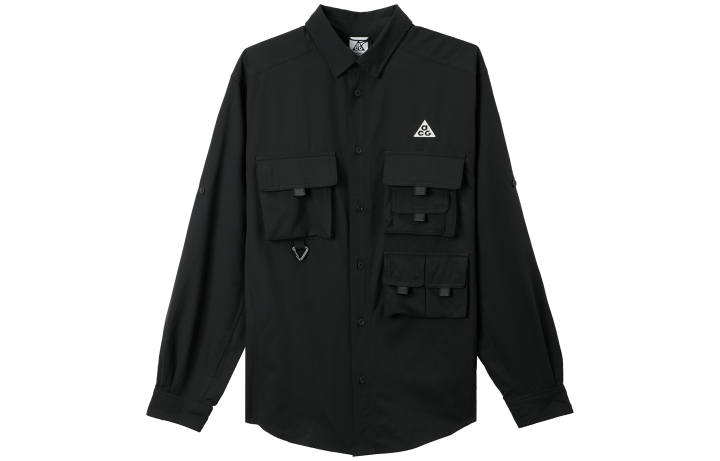 Nike Nike Dri-Fit logo-embroidered shirt