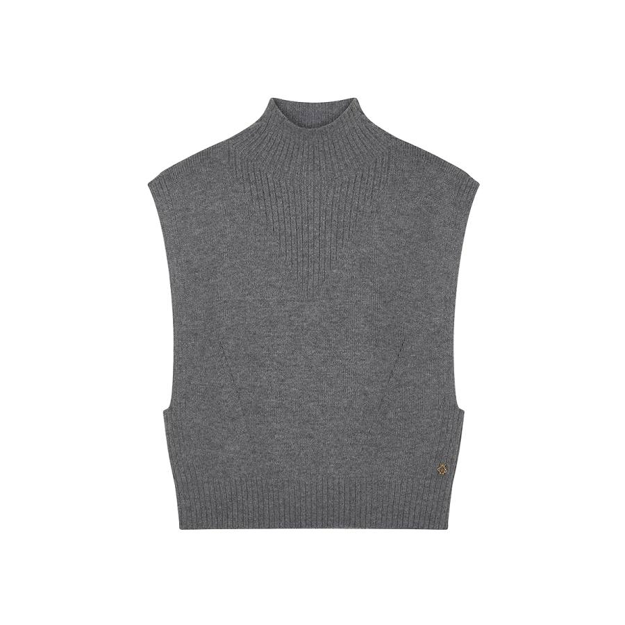 Teenie Weenie Sweaters Women's Half Turtleneck Moderate Sleeveless