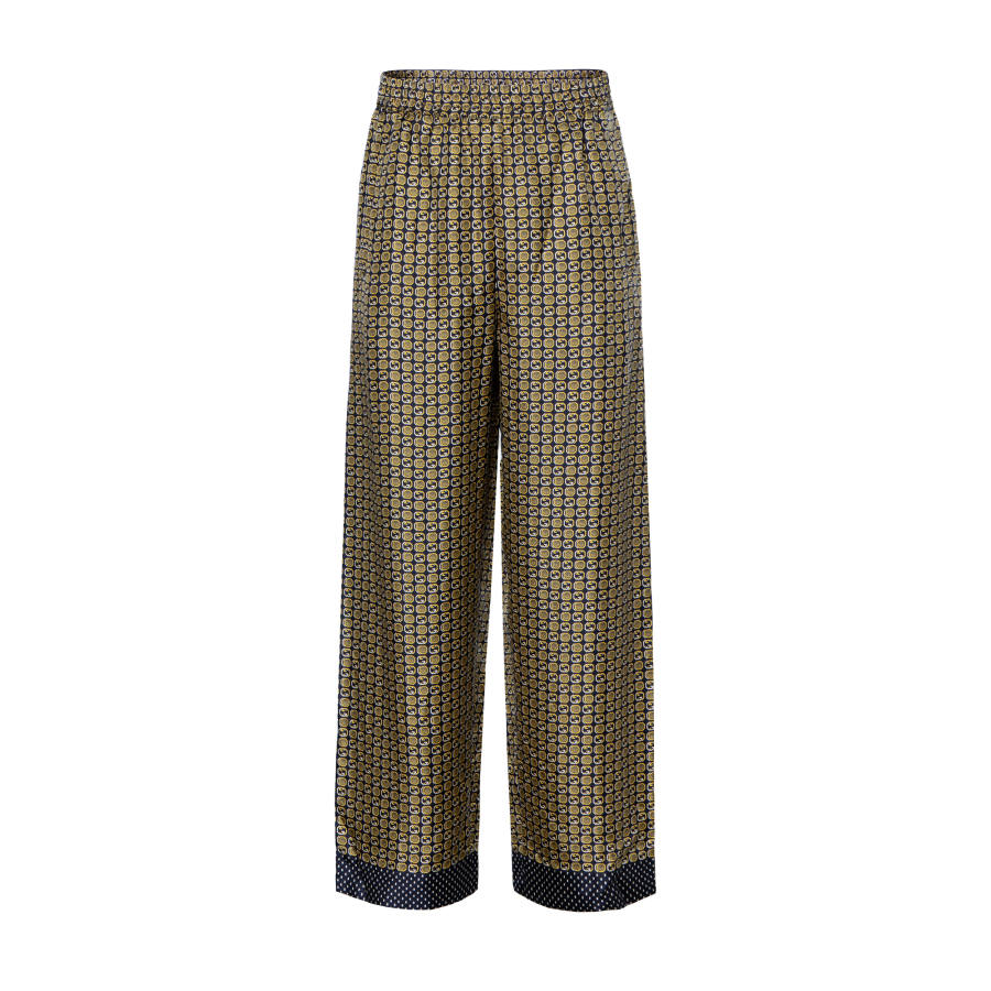 GUCCI Casual Pants Men's Deep Yellow Moderate Straight Fit Pants