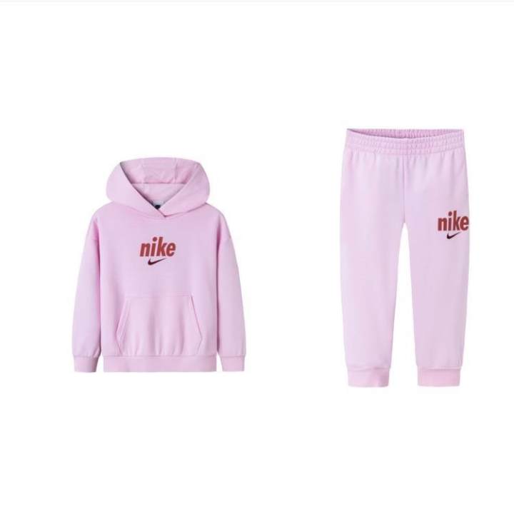 Nike Nike Casual Sportswear 2 Piece Set Cherry Blossom Pink Children Aged 3 7 Years Old