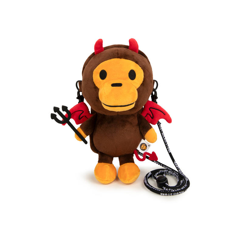 BABY MILO STORE BY A BATHING APE Fabric Cell Phone Pouch Regular Women's Brown