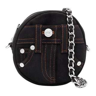 MOSCHINO Fabric Crossbody Bag, Shoulder Bag Women's Black
