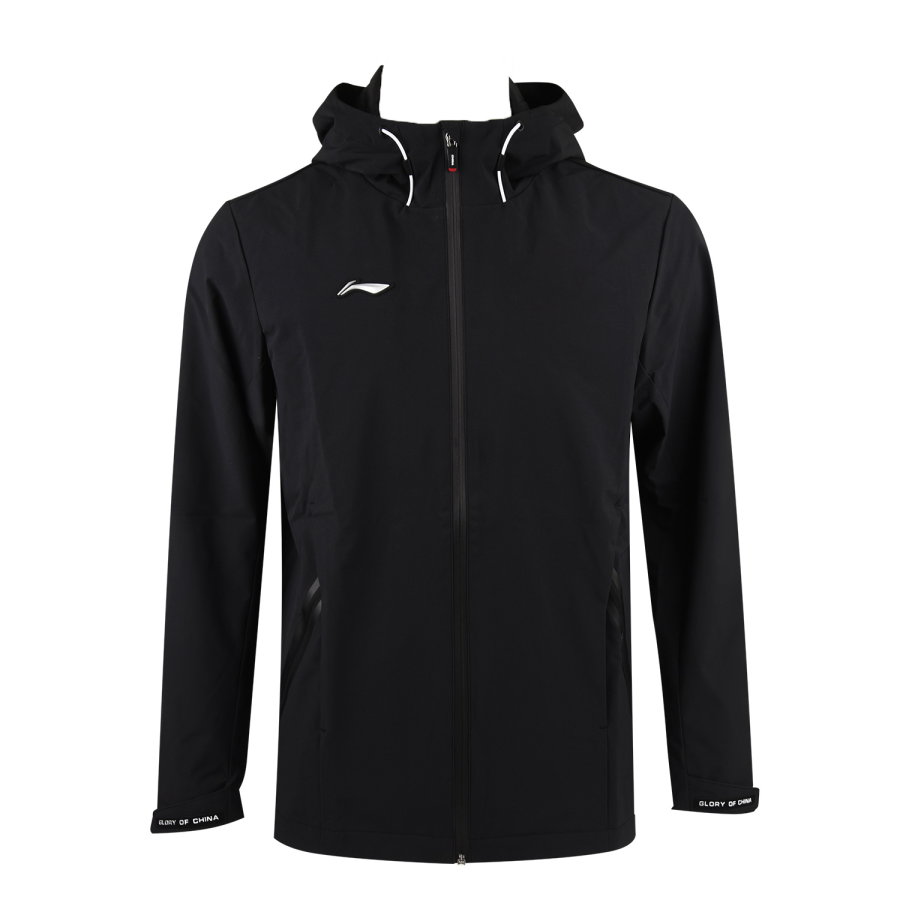 Li-Ning Li Ning Black Table Tennis Apparel Trench Coat Short Unisex