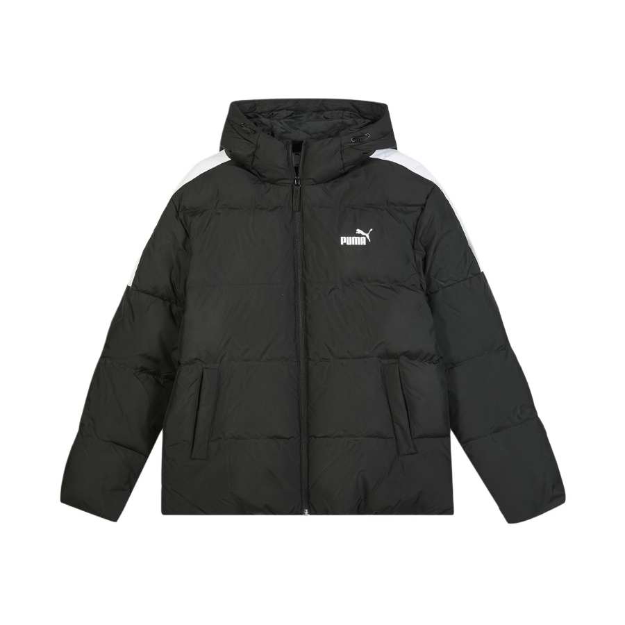 PUMA PUMA Down Jackets Unisex Black 01 Hooded Moderate