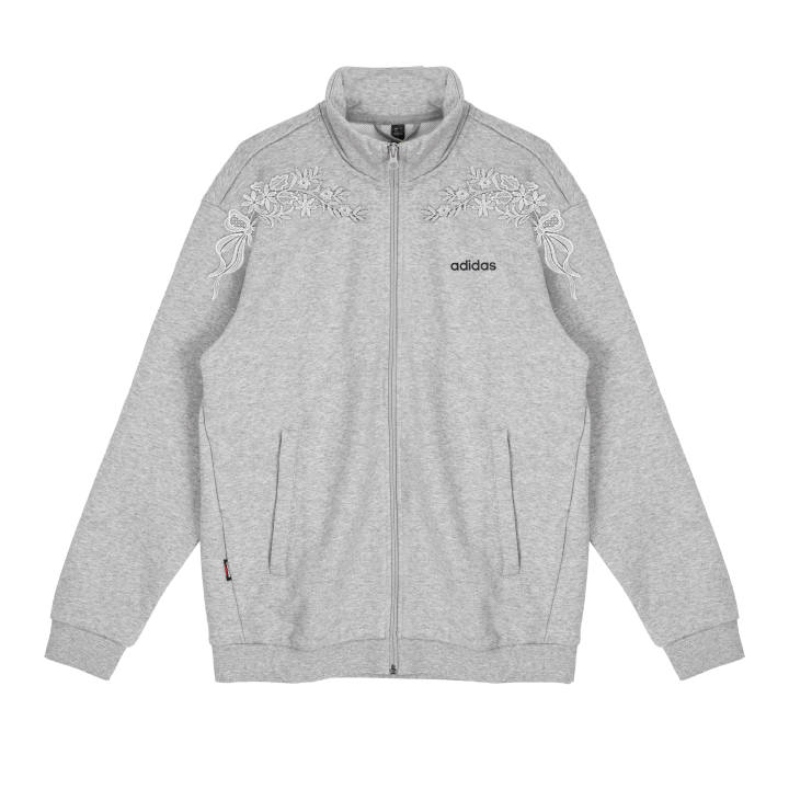 Adidas Adidas Jackets Unisex Gray Stand Collar Moderate