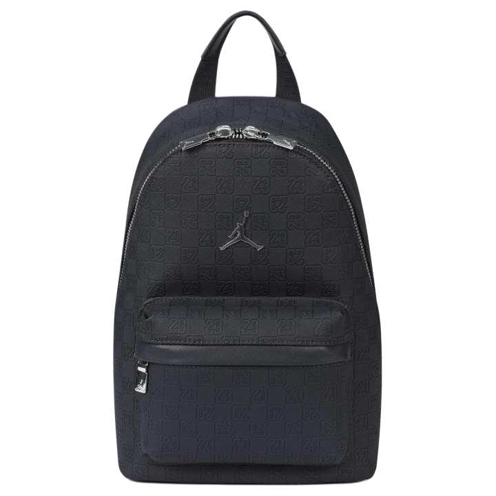 Jordan Jordan Synthetic Leather Backpack Regular Men's Gray Black
