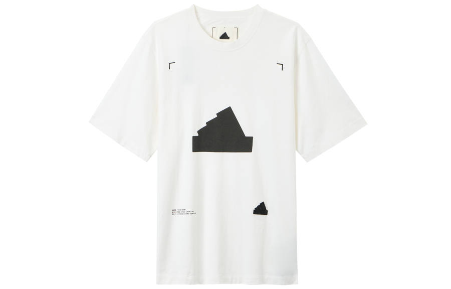 Adidas Adidas Set-in Sleeve T-Shirt Men's White