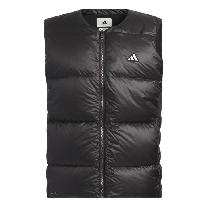 Adidas Adidas Vests Men's Black Crew Neck Moderate Other