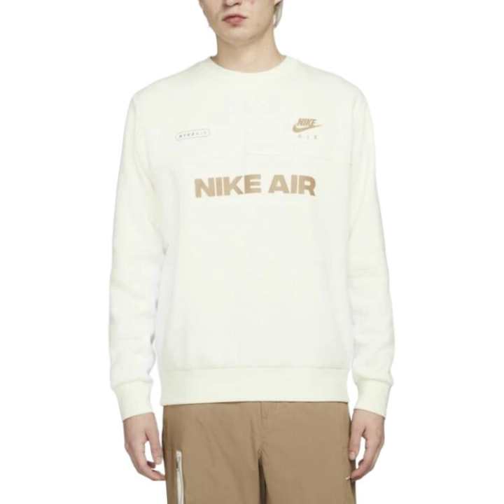 Nike Nike Clothing Sweatshirts Men's White Crew Neck Moderate