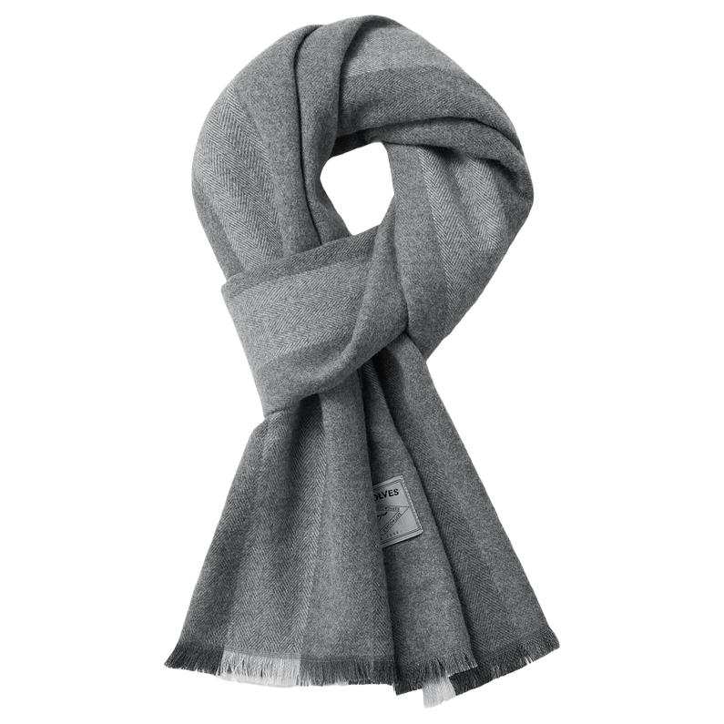 SEPTWOLVES Thermal Polyester Knit Scarves Unisex