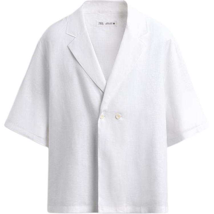 ZARA ZARA Shirts Men's White Moderate