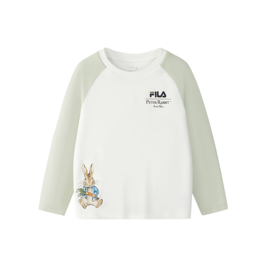 FILA KIDS x BIDETU,LIANMINGKUAN T Shirt Children Aged 3 7 Years Old
