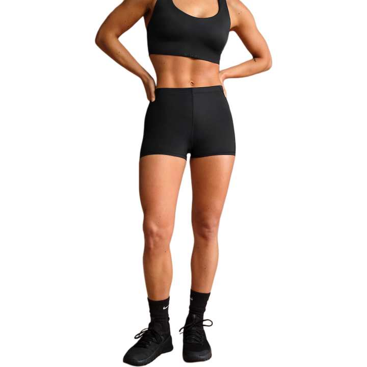 Nike NikeSKIMS Shine Women's Mid-Rise 2" Boyshorts with Drawcord