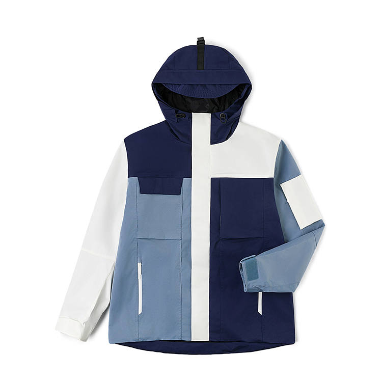 Lee Lee Jackets Men's Marine Blue Hooded Moderate Other