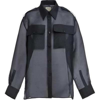 KHAITE The Missa Semi sheer Shirt