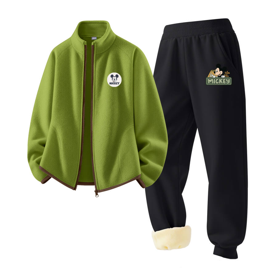 Disney Kids Casual Sportswear Crew Neck Thickness