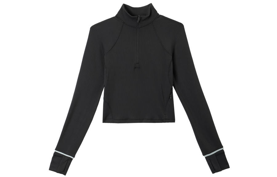 Lululemon Lululemon Crop Tops Women's Stand Collar Moderate