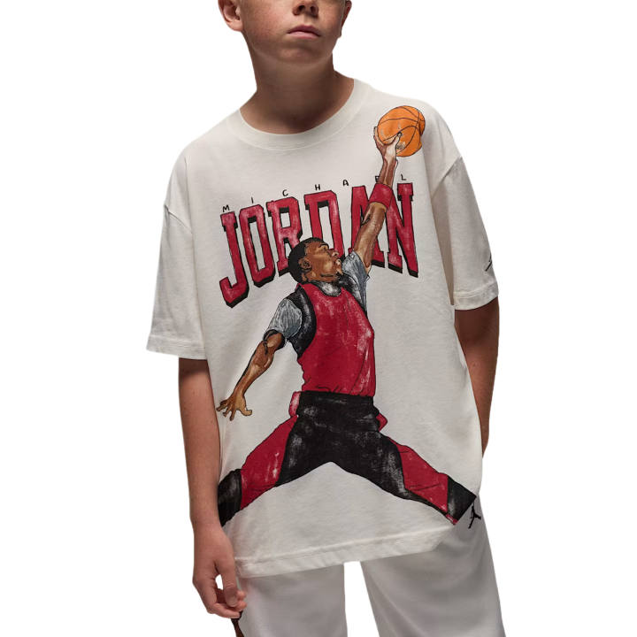 Jordan Jordan Kids T Shirts Crew Neck Moderate