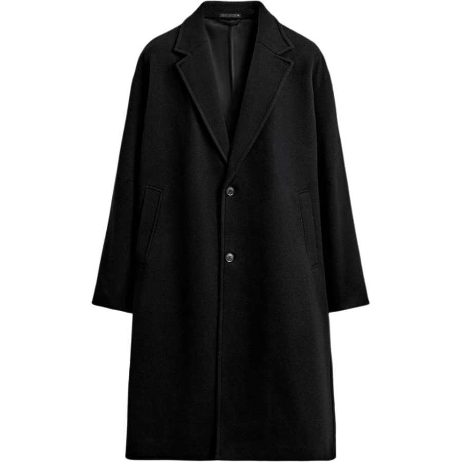 ZARA Coats Men's Black Moderate