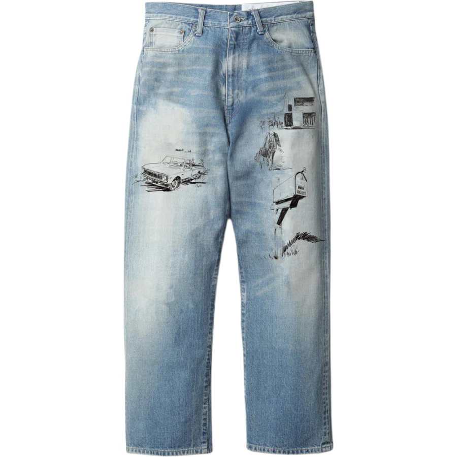 NEIGHBORHOOD x ONE OF THESE DAYS FW25 Jeans Unisex