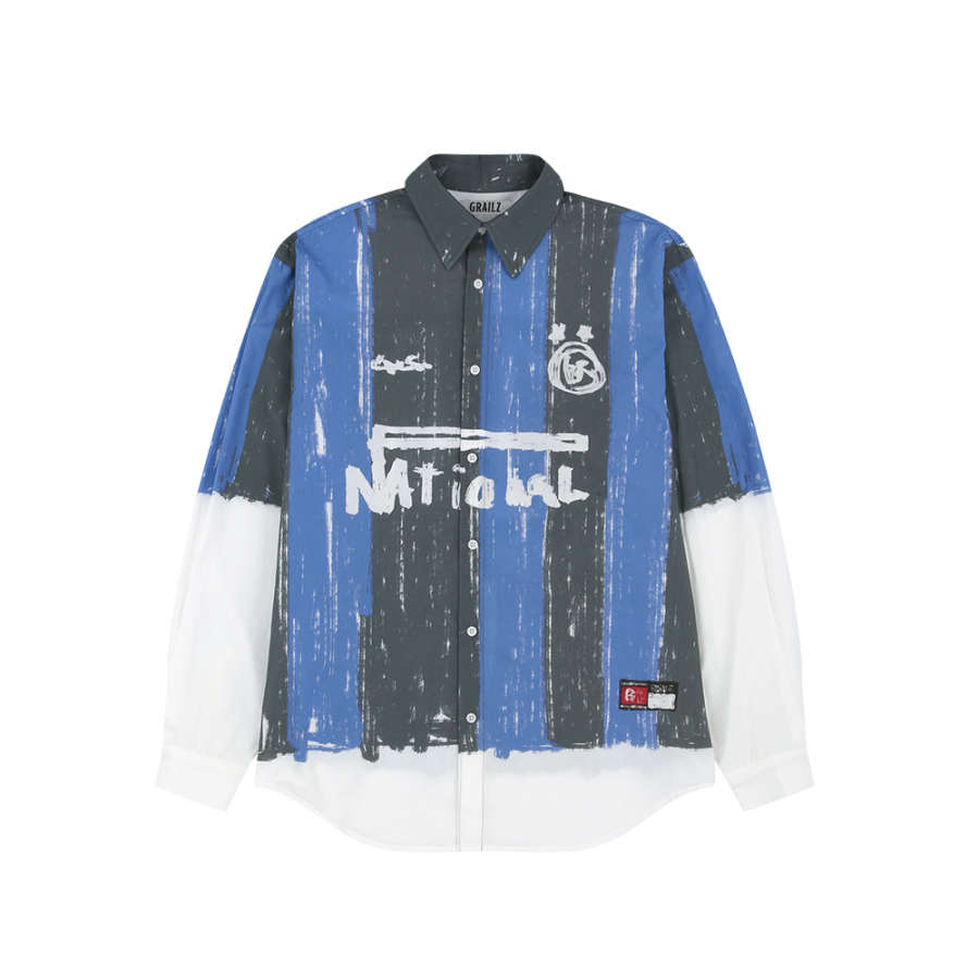 GRAILZ GRAILZ Shirts Unisex Blue Moderate